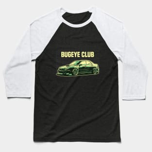 Subie Bugeye Club - JDM Sport Car Baseball T-Shirt